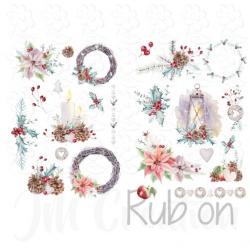 Weihnachtskränze + Co. - Rub On